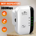 2.4G Wireless WiFi Booster 300M Range Extender, High Speed Signal Repeater Amplifier Compact Device For Household Daily Use