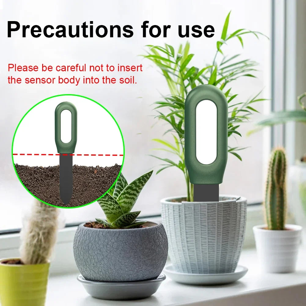 Haozee Tuya Smart Zigbee Soil Tester Temperature and Humidity Meter Thermo Hygrometer Garden Automation Irrigation Detector