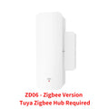 Tuya Zigbee Wifi Door Sensor Window Entry Sensor Security Burglar Magnetic Sensor Alarm Smart Life Work With Alexa Google Home