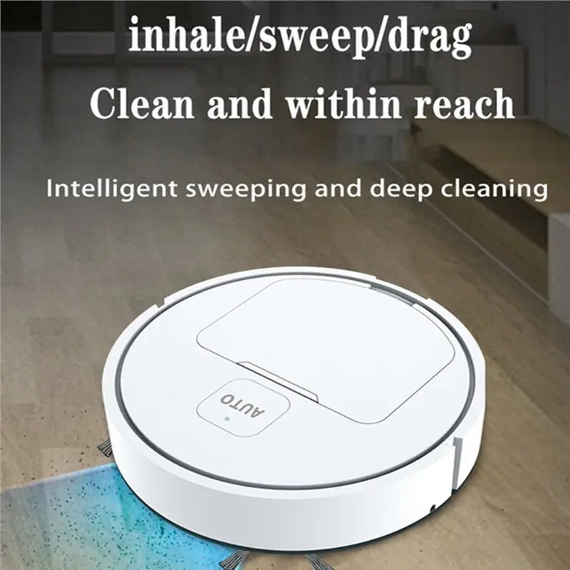 -November Robot Vacuum Cleaner For Home Floor Washing 1000Pa Suction USB Rechargeable Sweeper Carpet Pet Hair