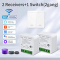 Tuya WiFi Smart Light Switch Smart Home Wireless RF 433mhz Push Button Wall Switch Via Alexa Google Home Alice Smart Life App